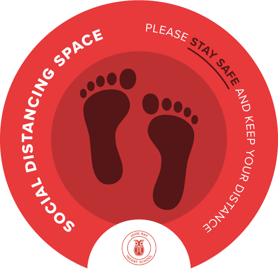 Footprints - Social Distancing Space
