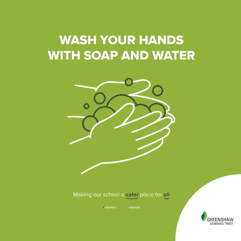 Wall - Window Sticker 'Wash Your Hands'